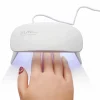 E5 6W Mini Nail Lamp Light UV LED Gel Polish Cured Pink White Nail Dryer Machine Portable USB Cable Home Women Nails Dry Tool