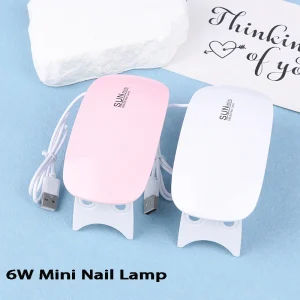 F5 6W Mini Nail Lamp UV LED Gel Polish C...