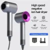 hair dryer with high speed and no blades High power silent and quick drying Portable Negative ion, suitable for home annd travel