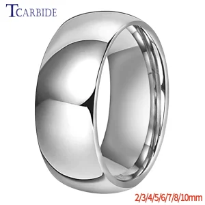2/3/4/5/6/7/8/10MM Big Men Ring Women Tu...