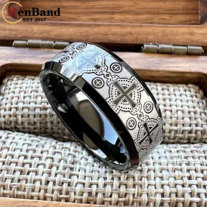 MenBand 6/8mm Men and Women Wedding Tung...