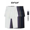 DRUR Knee Length Yoga Pants Summer 2 In 1 Gym Running Shorts Women High Waist Workout Leggings Yogawear Fitness Clothing New