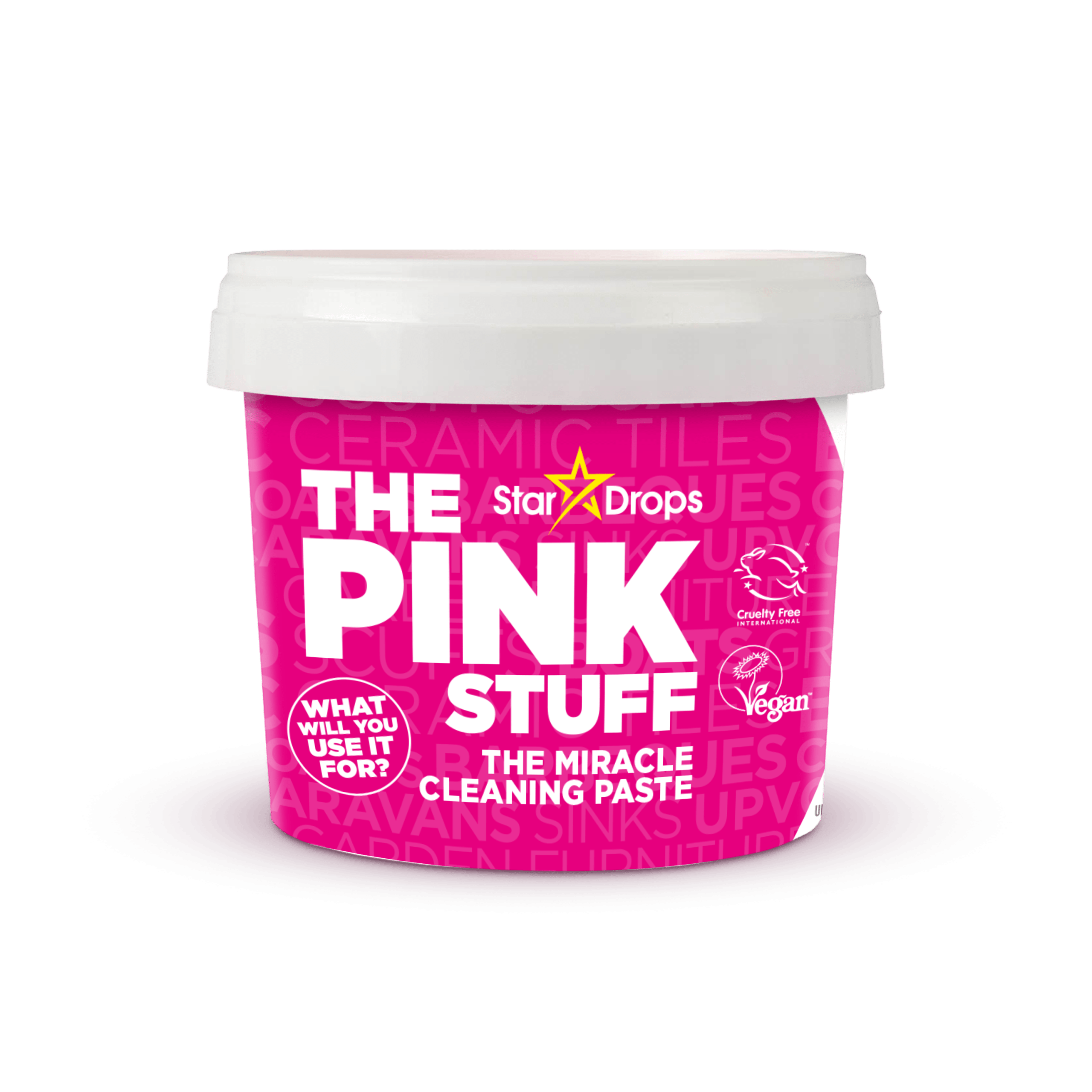 The Pink Stuff Miracle Cleaning Paste is...