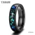 TIGRADE 4/6mm Mens Tungsten Wedding Ring...