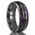 8mm Black Tungsten Carbide Ring Men̵...